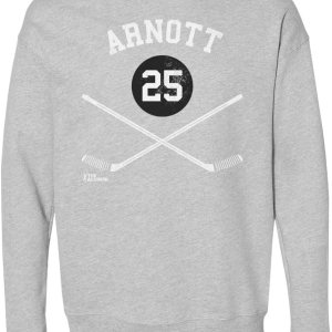 500 LEVEL Jason Arnott Crewneck Sweatshirt – Jason Arnott New Jersey 25 Sticks 500 LEVEL Jason Arnott Crewneck Sweatshirt – Jason Arnott New Jersey 25 Sticks