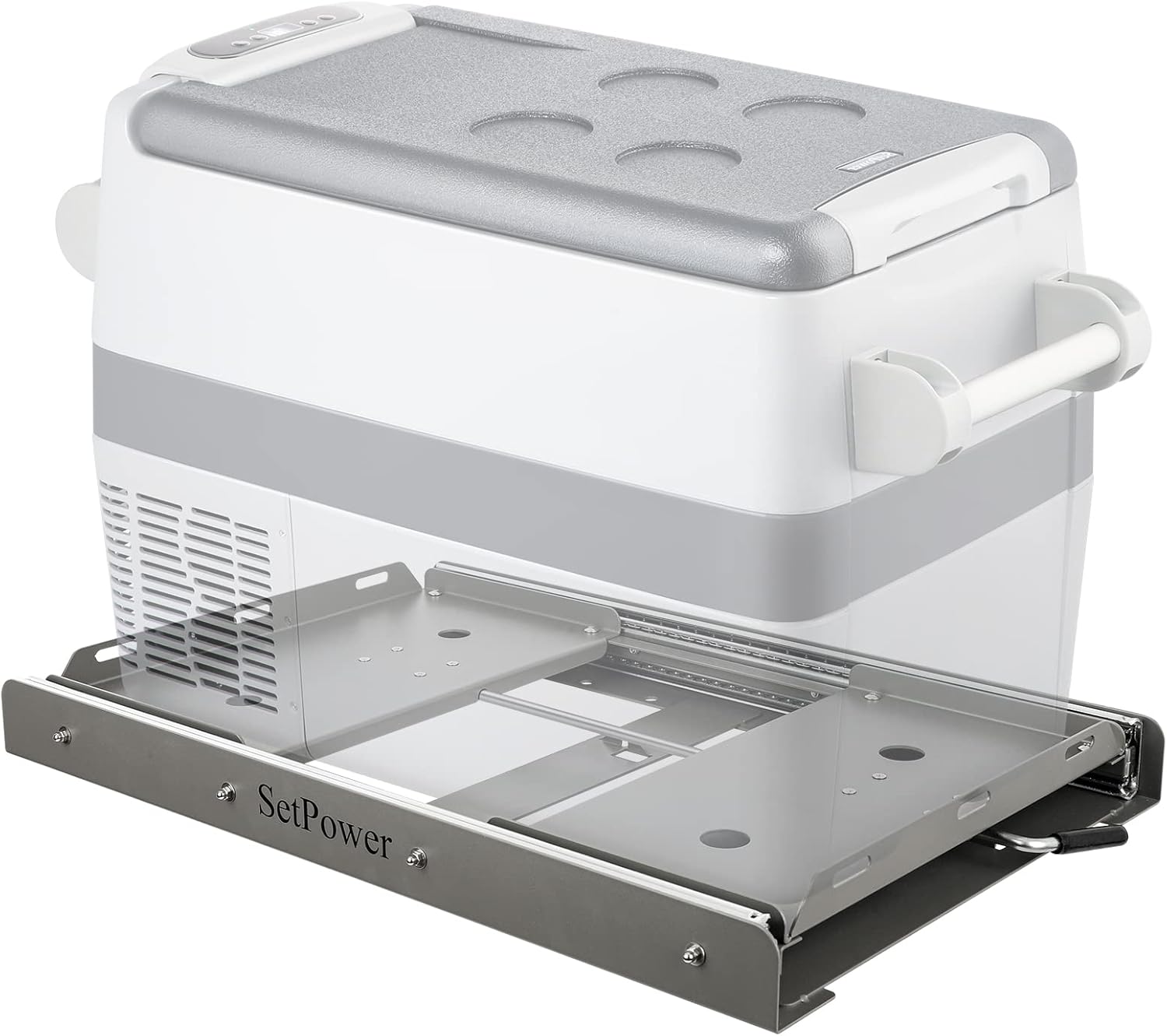 Setpower Montaje deslizante para refrigerador portátil serie AJ, diseñado AJ30, AJ40, AJ50