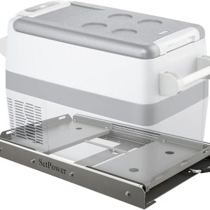 Setpower Montaje deslizante para refrigerador portátil serie AJ, diseñado AJ30, AJ40, AJ50 Setpower Montaje deslizante para refrigerador portátil serie AJ, diseñado AJ30, AJ40, AJ50