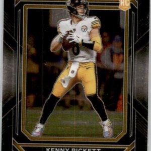 2022 Panini Chronicles Prizm Black #6 Kenny Pickett Pittsburgh Steelers RC Rookie Card Official NFL Football Card in Raw (NM or Better) Condition 2022 Panini Chronicles Prizm Black #6 Kenny Pickett Pittsburgh Steelers RC Rookie Card Official NFL Football Card in Raw (NM or Better) Condition