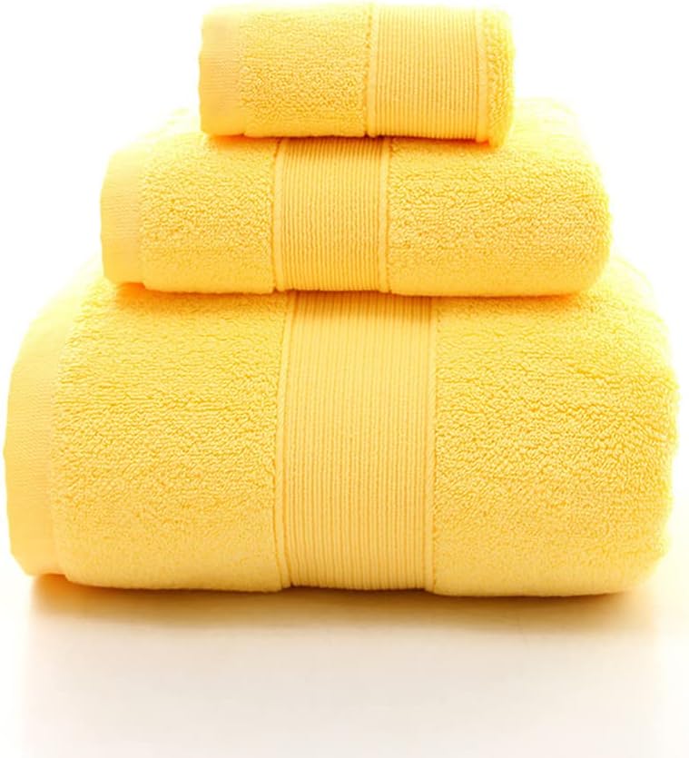 Juego de 6 toallas de baño para baño, juego de toallas de algodón suaves y cómodas, altamente absorbentes, 2 toallas de baño, 2 toallas de mano, 2