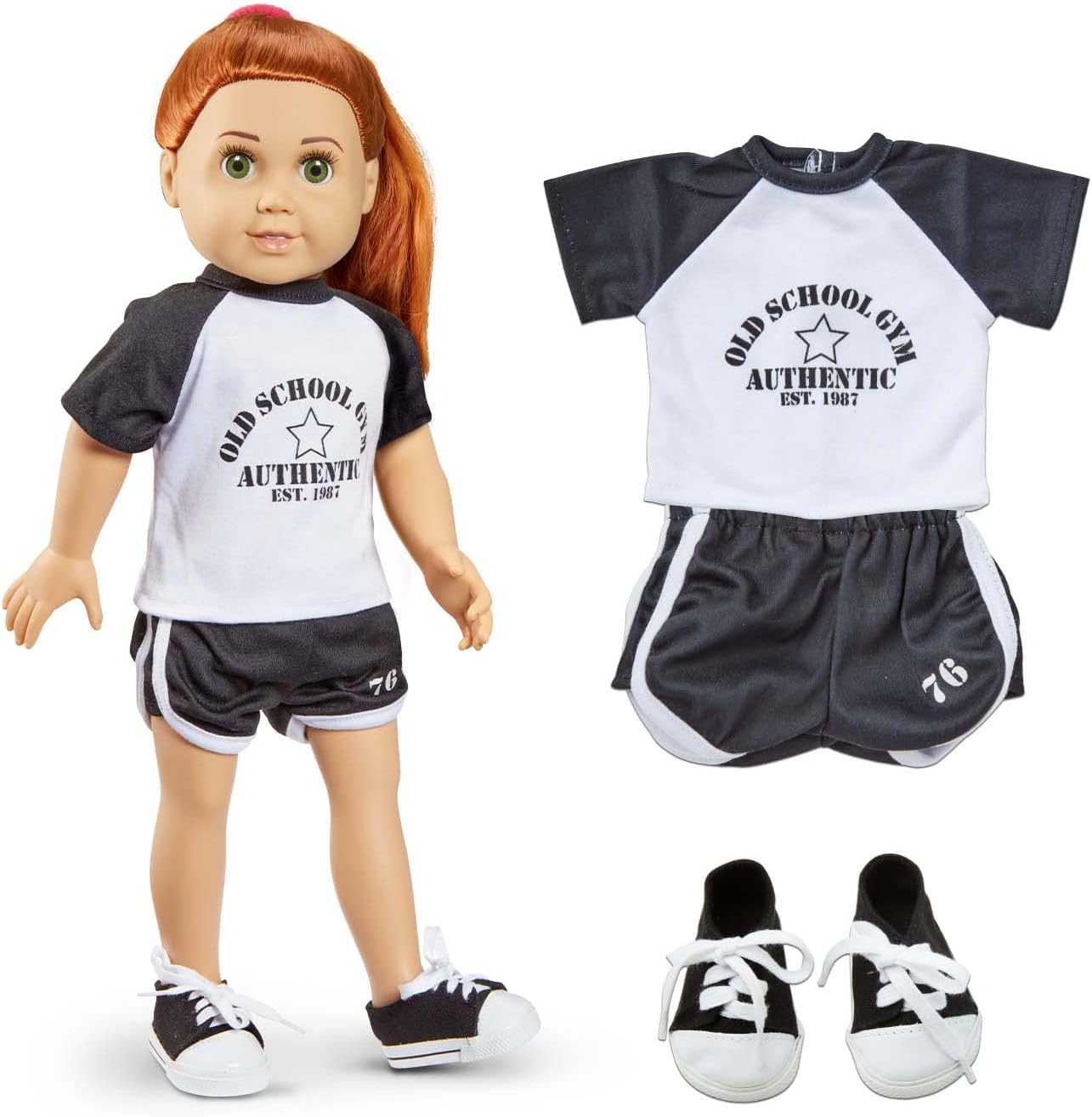 Springfield – Muñeca Olivia de 18 pulgadas con kit de atuendo deportivo