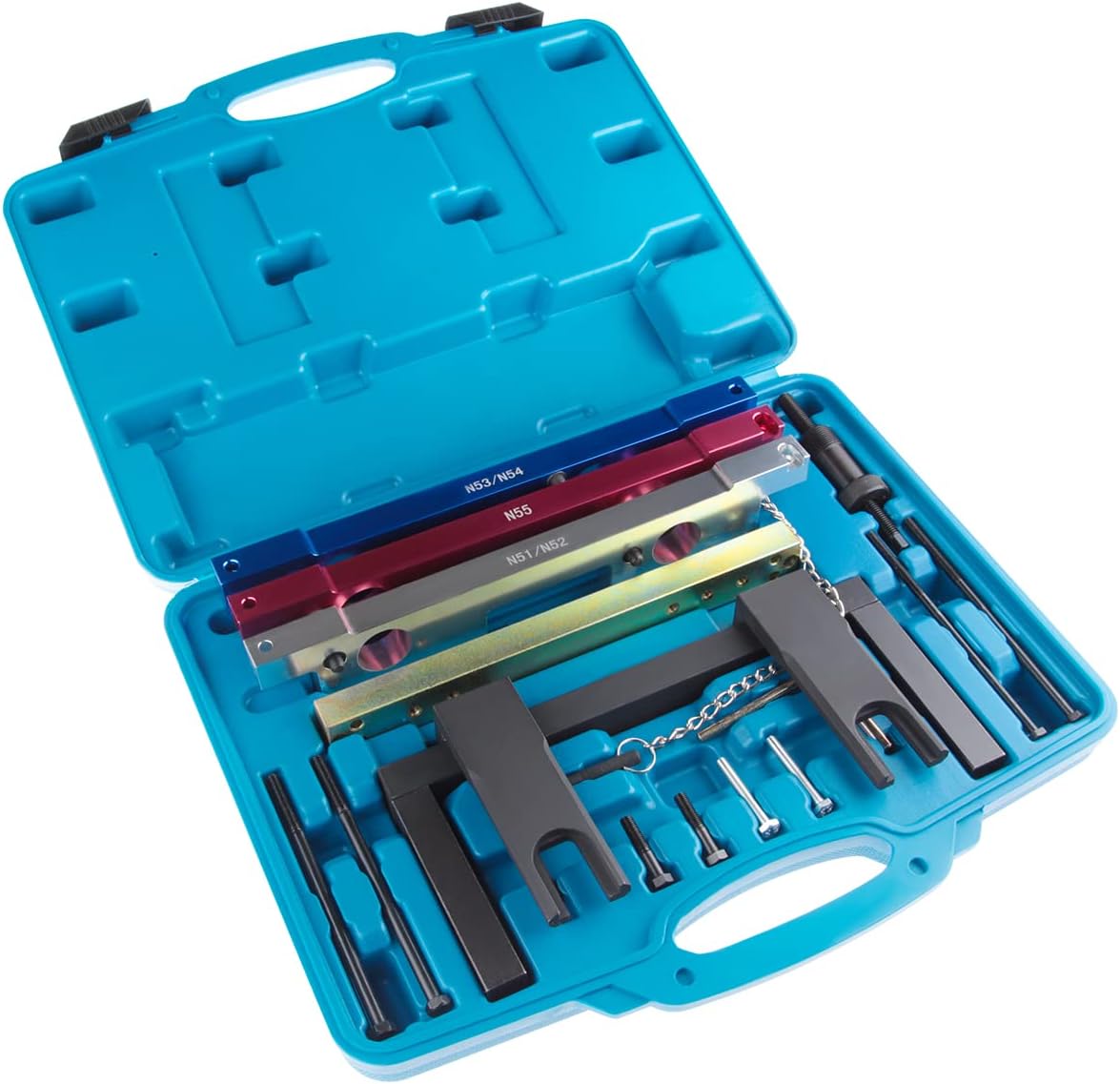 SCITOO Compatible con BMW 2.5L 3.0L N51 N52 N53 N54 N55 Crankshaft Timing Locking Master Tool Kit de cadena de distribución