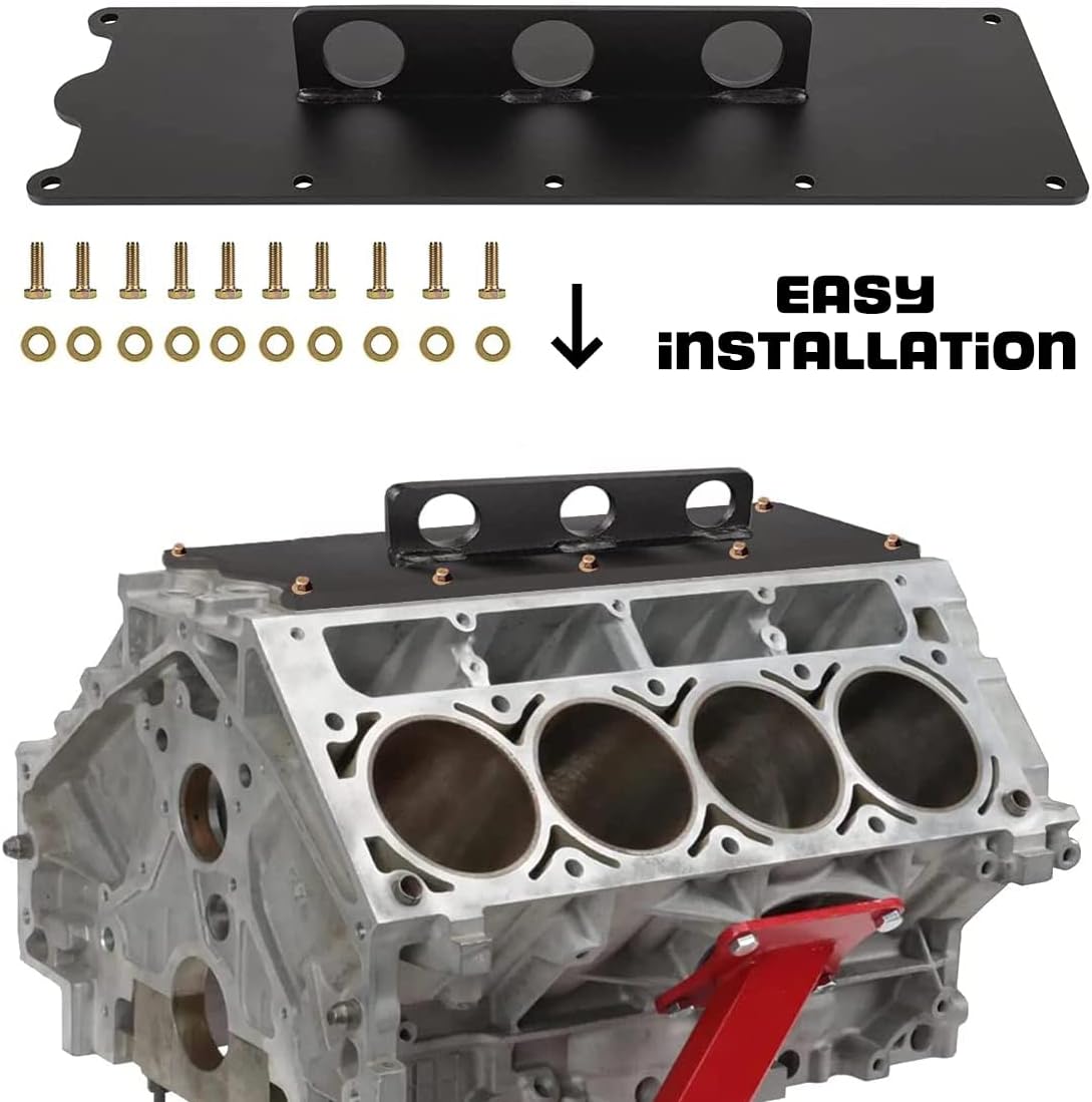 LS LSX Placa de elevación del motor para grúa recogedora de polipasto Chevy Serie LS wGM LSX LS1 4.8 5.3 5.7 6.0 7.0 Gen III LQ4 LQ9 LS LS6 LM7 LR4