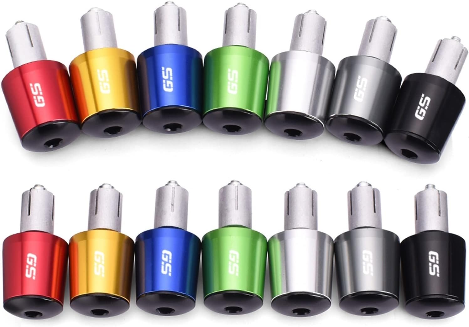 Comfort Handle for BMW Adventure F750GS F850GS R 1200 GS LC R1250GS GSA F800GS 78″ 22mm Motorcycle Handlebar Grip Ends Plugs with Logo