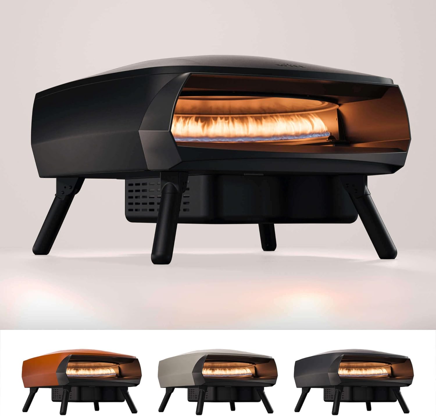 Horno de pizza Witt ETNA Fermo galardonado  Horno de pizza tradicional  Calentamiento rápido a 932.0 F, capacidad de 15.9 in, cocción de 60