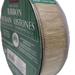 Kirkland Signature Cinta de alambre de 1.5 pulgadas, doradomarrón 20B11 Kirkland Signature Cinta de alambre de 1.5 pulgadas, doradomarrón 20B11