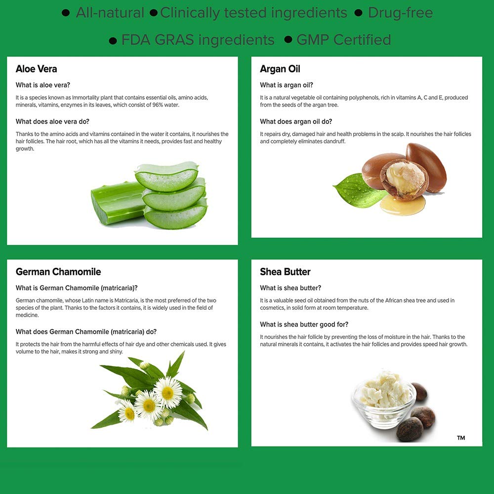 Bubbly – Set de crecimiento del cabello Green Bubble (paquete de 3)