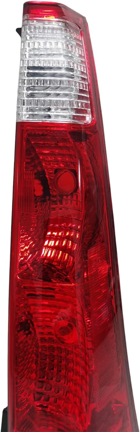 Fetcoi Conjunto de luz trasera, lámparas halógenas de freno compatibles con luz trasera Honda CRV 2005 2006, lado derecho del pasajero,