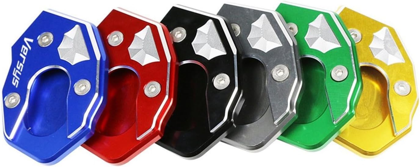 Soporte lateral para motocicleta, soporte ampliador, extensión para Kawasaki para VERSYS300 para Versys X250 para VERSYS1000 para Versys 1000 Placa