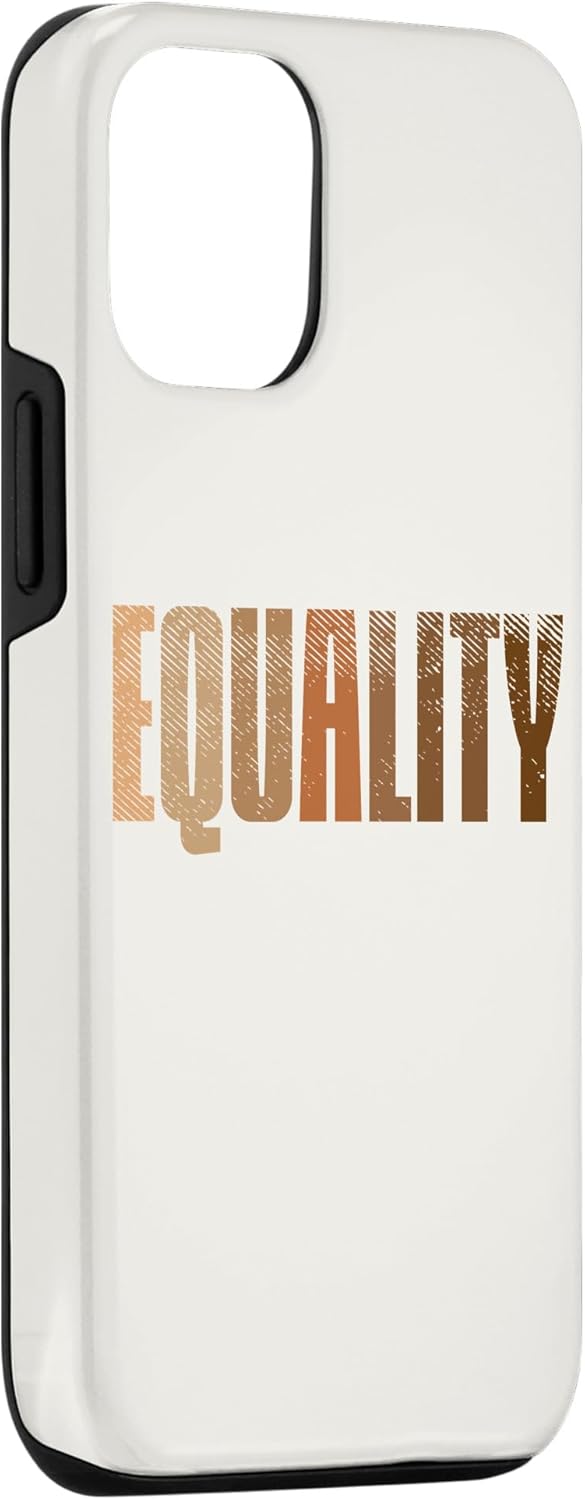 Funda de regalo de melanina para iPhone 13 Pro Equality Black Lives Matter BLM African Pride