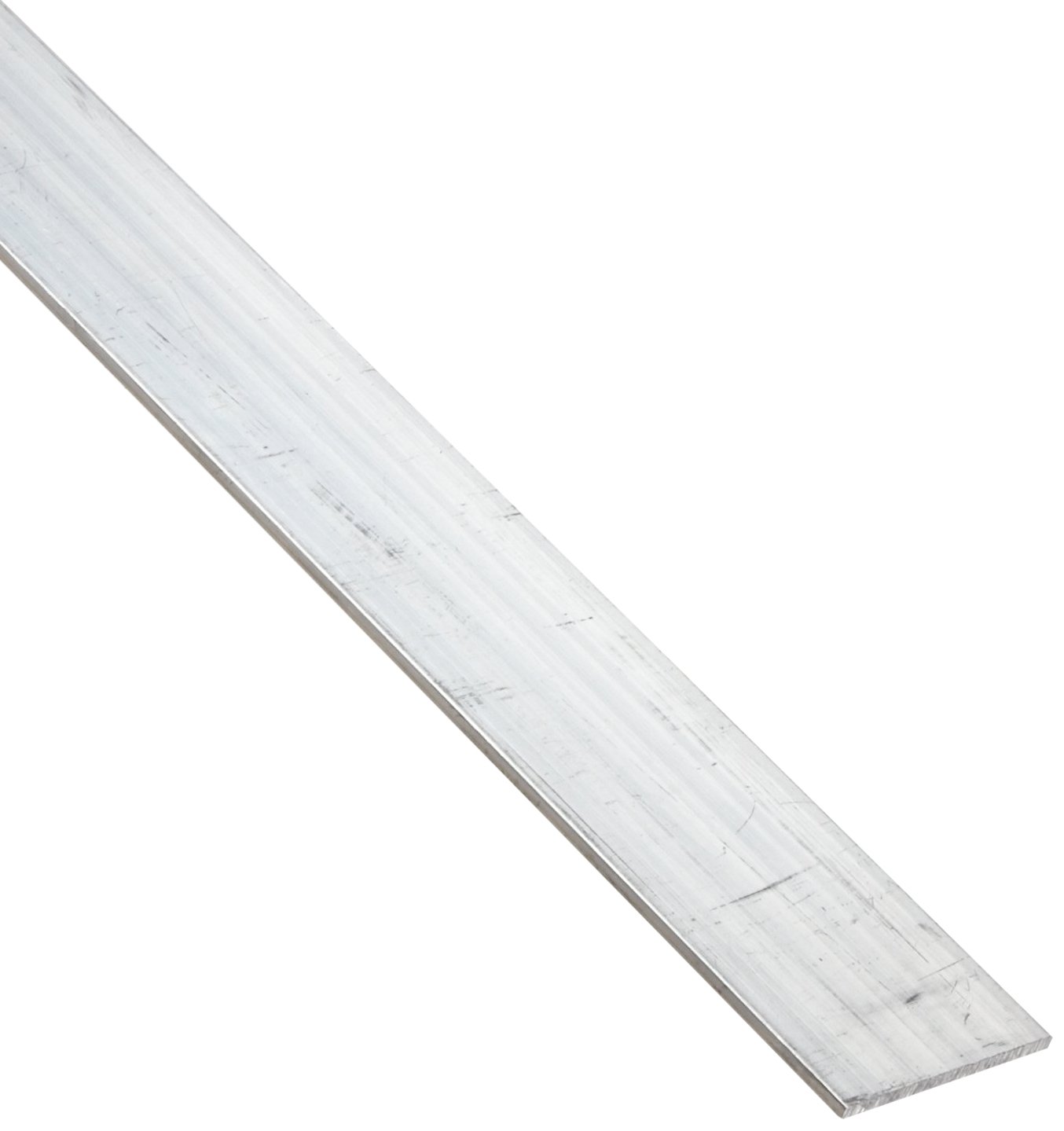Barra rectangular de aluminio 6061, acabado sin pulir (de acería), extruida, temperatura templada T6511, tolerancia estándar, pulgadas, cumple