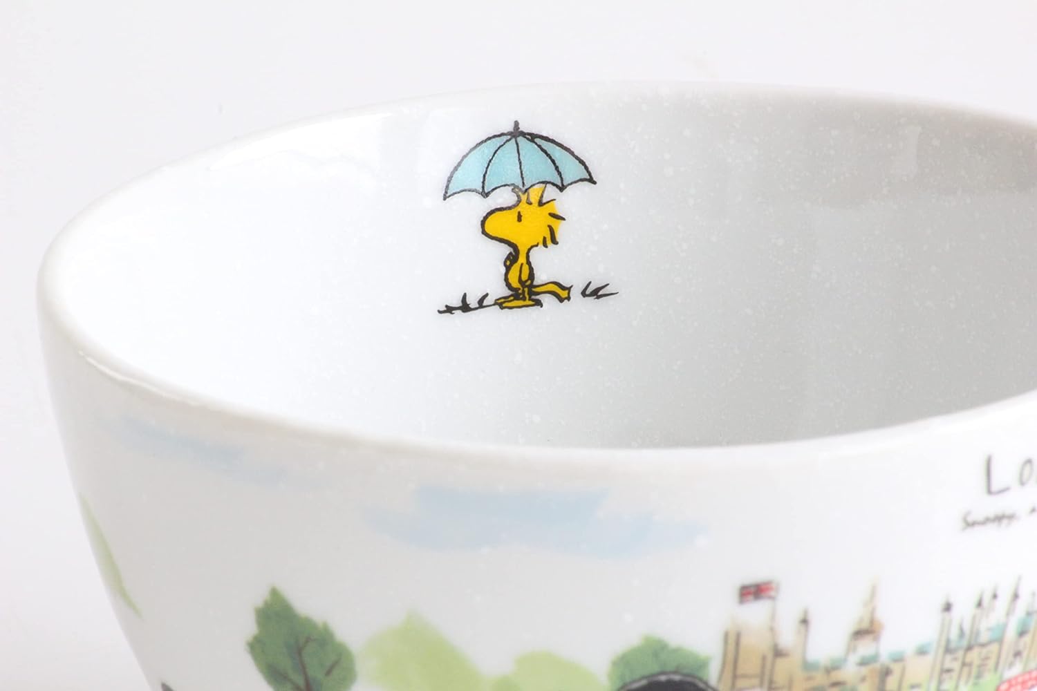 (Shimizutougyou) London Paris Snoopy Bowl, Set of 2
