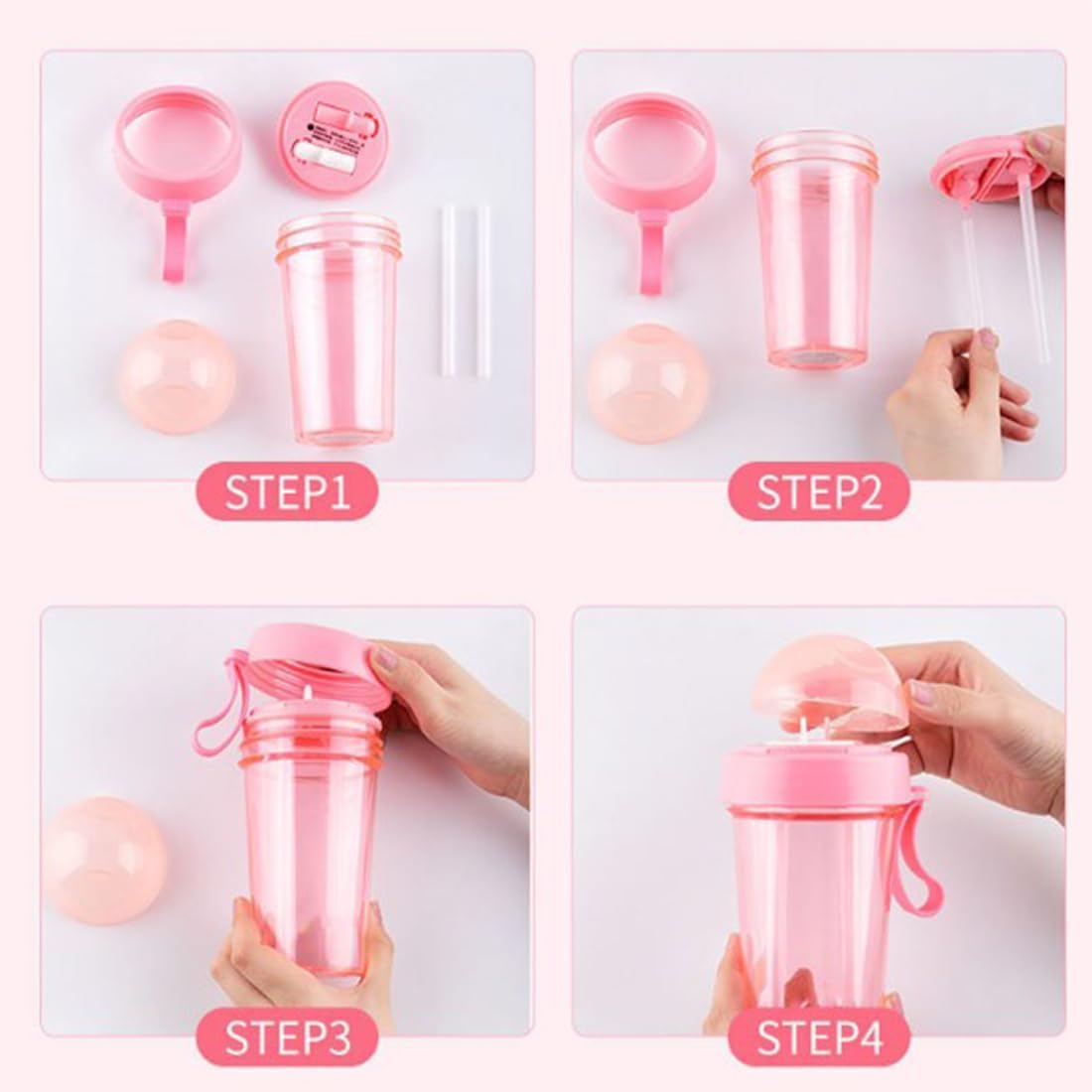 3 bebidas, 1 taza, 2024 New Wescup – 3 bebidas en 1 taza, 42020.3 fl oz Tres bebidas, una taza de agua creativa, taza que tiene 3 bebidas en una