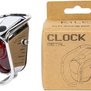 Gazoz Performance Luz trasera LED para bicicleta, luz trasera vintage con aspecto cromado, accesorios clásicos para bicicleta Gazoz Performance Luz trasera LED para bicicleta, luz trasera vintage con aspecto cromado, accesorios clásicos para bicicleta