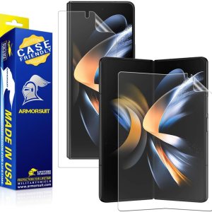 ArmorSuit MilitaryShield – Protector de pantalla antirreflejo diseñado para Samsung Galaxy Z Fold 4 5G, película mate compatible con fundas, ArmorSuit MilitaryShield – Protector de pantalla antirreflejo diseñado para Samsung Galaxy Z Fold 4 5G, película mate compatible con fundas,