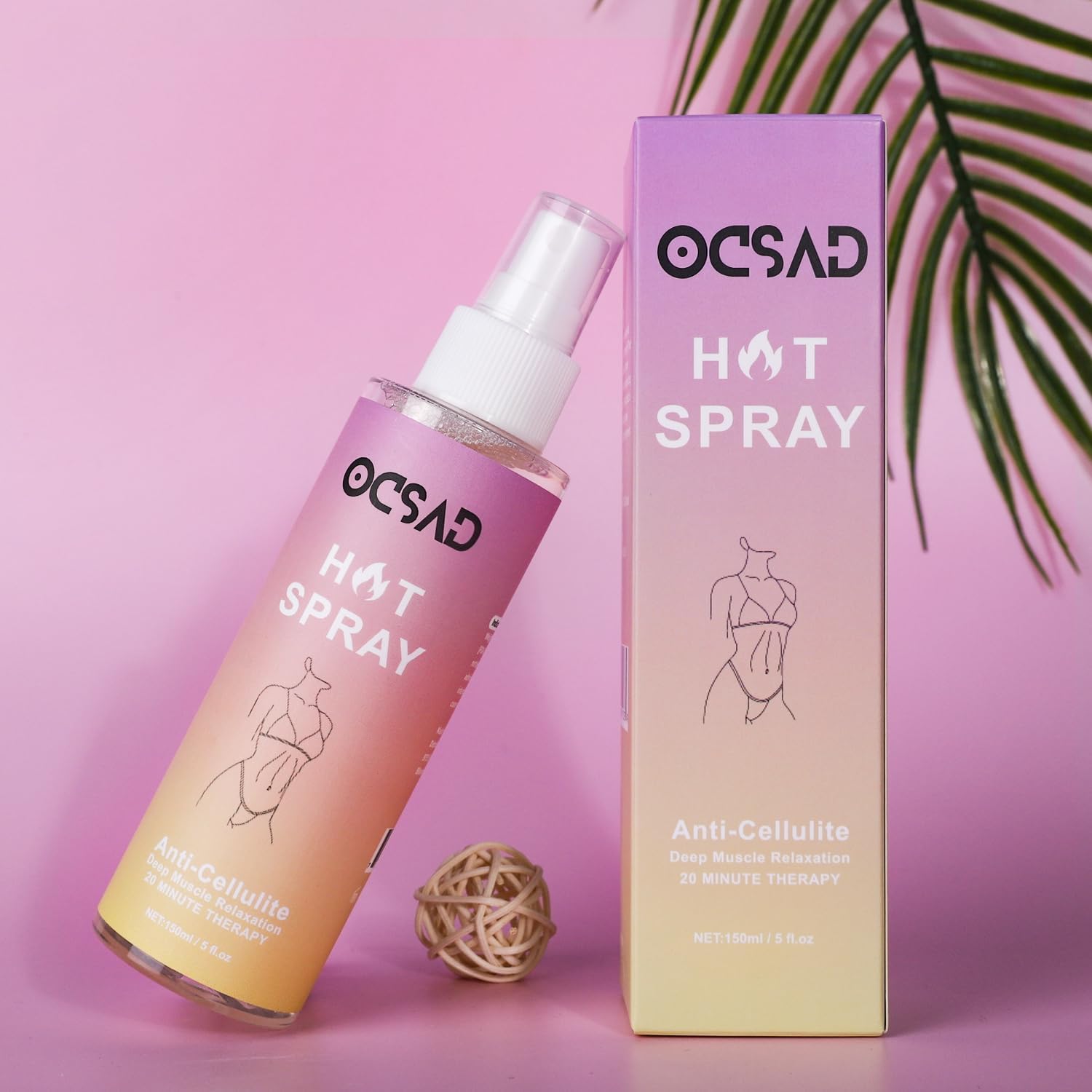 Espray anti orgánico natural de las celulitis de la pérdida de peso de la quemadora