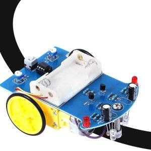 MiOYOOW Práctica de soldadura de aprendizaje electrónico Kit de bricolaje Smart Car TT Motor Soldadura Kits Línea Siguiente Robot Principiantes DIY MiOYOOW Práctica de soldadura de aprendizaje electrónico Kit de bricolaje Smart Car TT Motor Soldadura Kits Línea Siguiente Robot Principiantes DIY