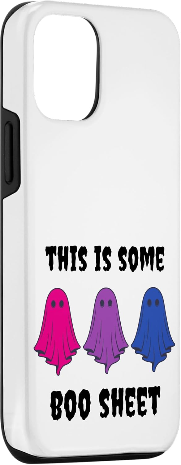 iPhone 1212 Pro Bisexual Halloween Funny This is Some Boo Sheet Bi LGBTQ Case