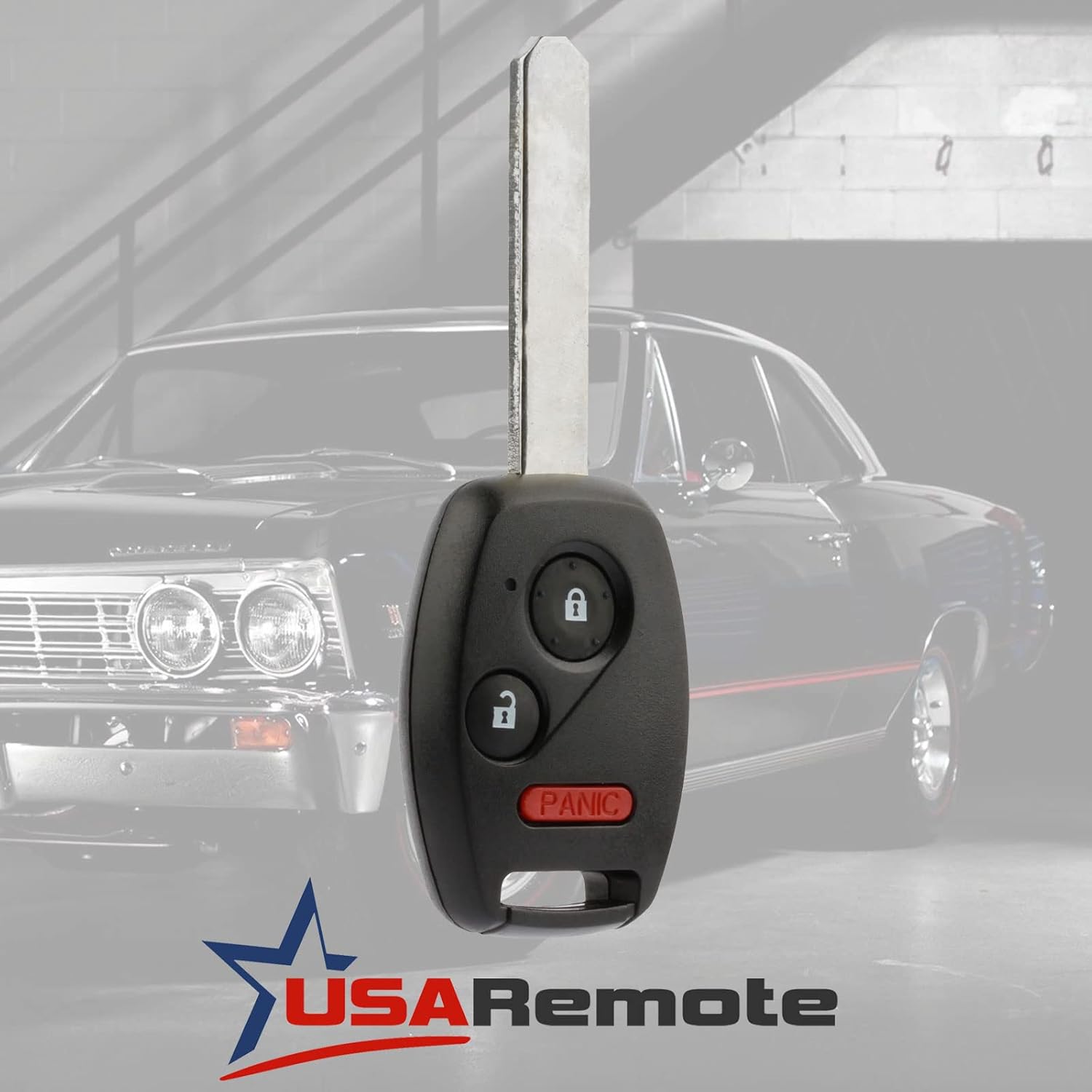Llave compatible con Honda Pilot 2005 2006 2007 2008 Control remoto de entrada sin llave (CWTWB1U545)
