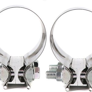 Abrazadera de banda de escape de 3.0 pulgadas, junta de regazo de acero inoxidable 304 preformada, utilizada para sellar silenciadores, accesorios, Abrazadera de banda de escape de 3.0 pulgadas, junta de regazo de acero inoxidable 304 preformada, utilizada para sellar silenciadores, accesorios,