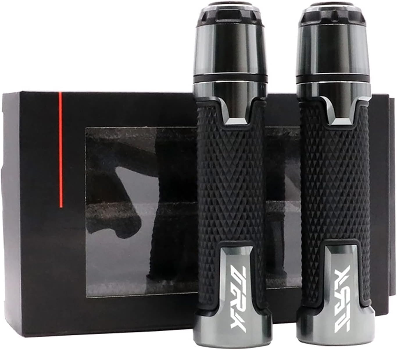 Barra de agarre de mano para motocicleta de 78 pulgadas, 0.866 in, protector de extremo de barra para Benelli TRK502 TRK 502 TRK502X accesorios
