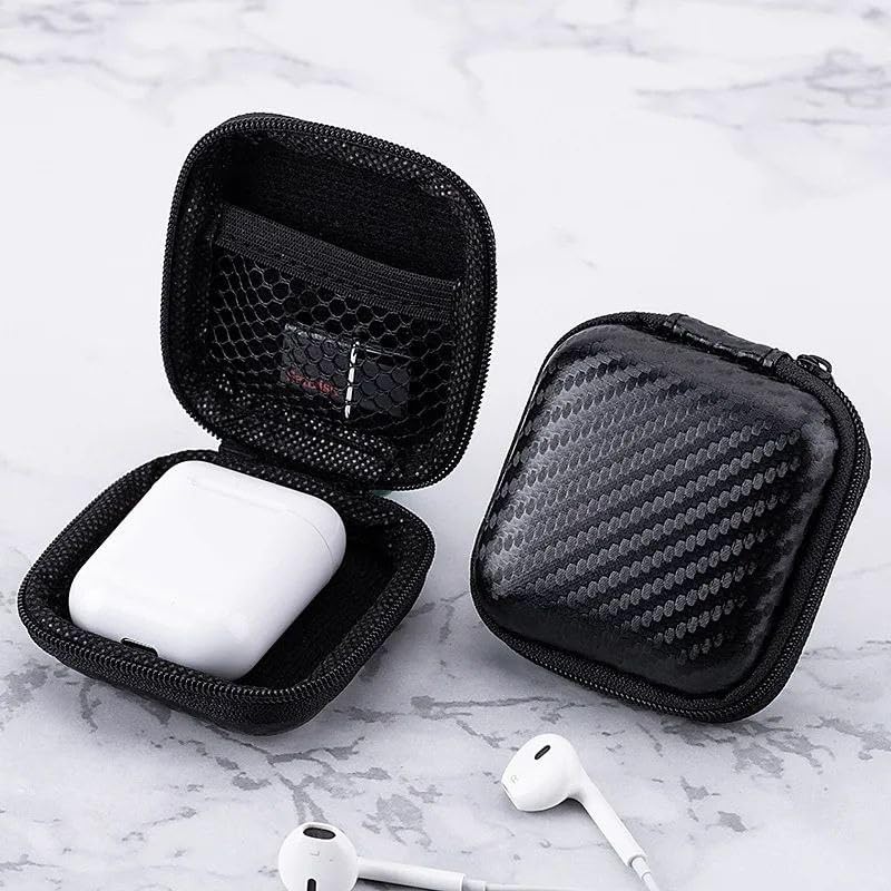 Estuche para auriculares con cable inalámbrico en auriculares bolsa de transporte para auriculares estuche pequeño para audifonos bolsa niños