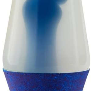 Spencer Gifts Lámpara de lava azul de hormigón, 14.5 pulgadas, base azul de hormigón, líquido transparente, cera azul, decoración del hogar, Spencer Gifts Lámpara de lava azul de hormigón, 14.5 pulgadas, base azul de hormigón, líquido transparente, cera azul, decoración del hogar,