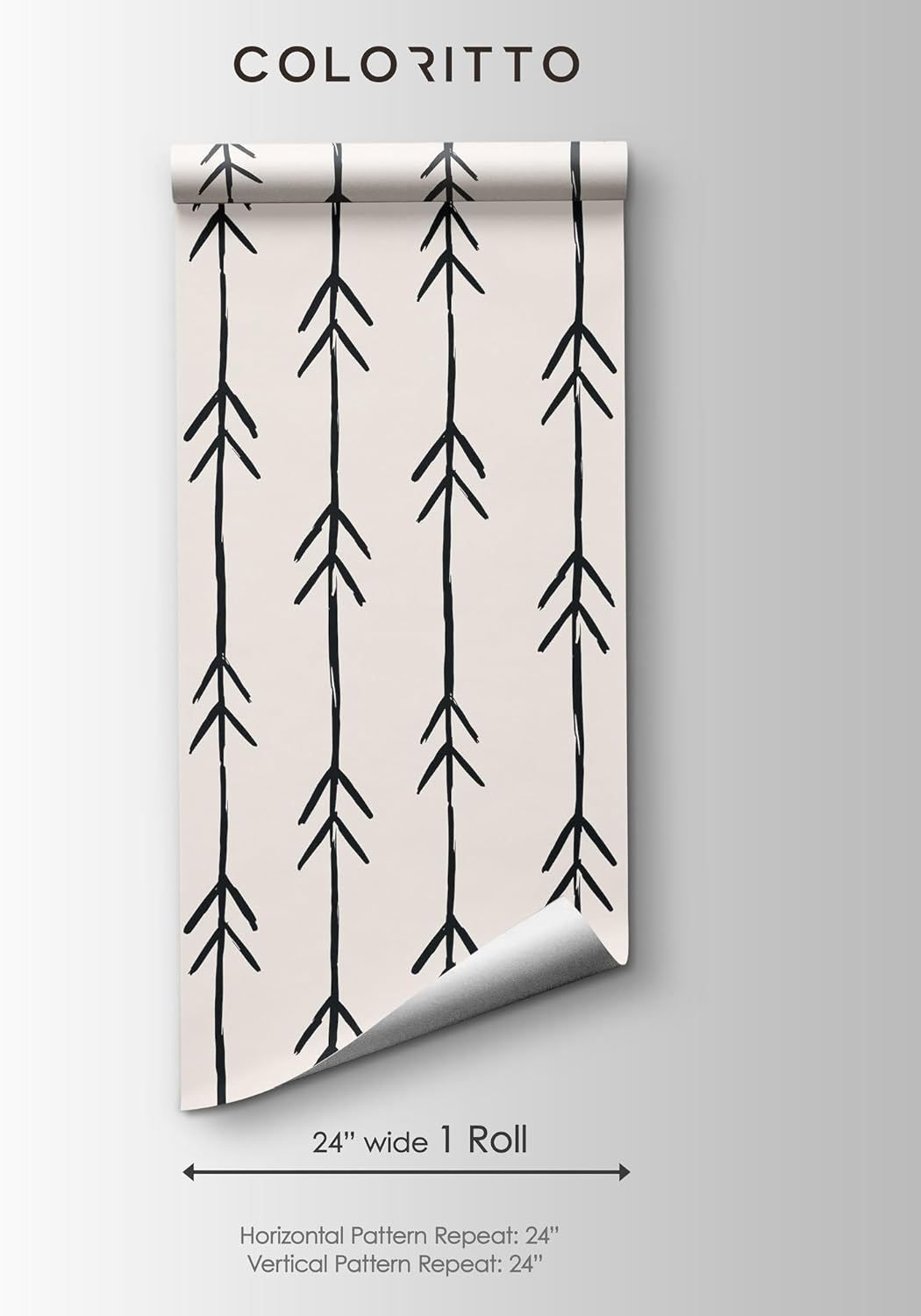 Papel tapiz minimalista bohemio para despegar y pegar, decoración contemporánea extraíble para el hogar, papel tapiz autoadhesivo moderno (muestra