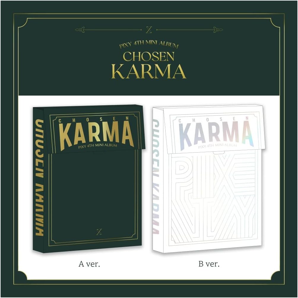 PIXY – 4 Mini álbum CHOSEN KARMA (versión aleatoria)