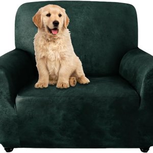 molasofa Funda de sofá individual para decoración del hogar, funda de sillón súper suave de elastano similar al cuero para sillas, lavable, sin molasofa Funda de sofá individual para decoración del hogar, funda de sillón súper suave de elastano similar al cuero para sillas, lavable, sin