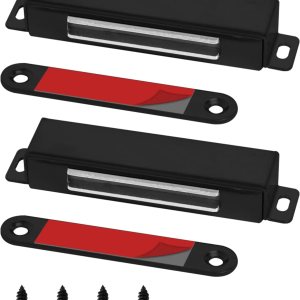 Jiayi Paquete de 2 imanes magnéticos para puerta de armario, 90 libras, imán magnético para puerta, imán resistente para armario, dormitorio, Jiayi Paquete de 2 imanes magnéticos para puerta de armario, 90 libras, imán magnético para puerta, imán resistente para armario, dormitorio,