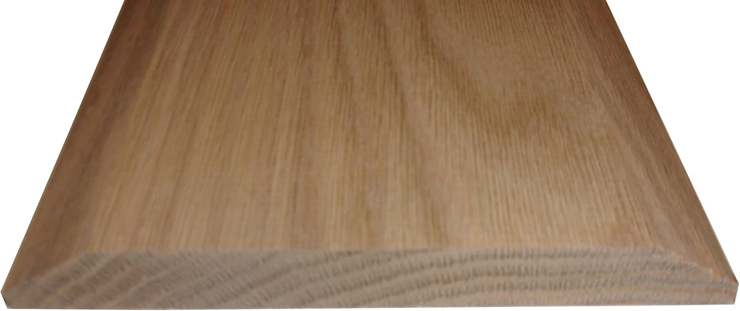 ADA – Umbral interior de madera maciza de 12 pulgada en roble rojo (5 12 pies x 30 pies), (ADA-roak)