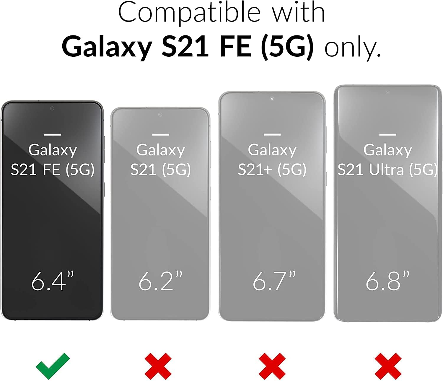 oakxco Funda para teléfono Samsung Galaxy S21 FE 5G con agarre de silicona líquida, bonita funda de gel TPU suave delgada y delgada de goma suave
