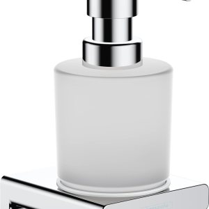 hansgrohe 41745000 AddStoris Dispensador de jabón, cromado hansgrohe 41745000 AddStoris Dispensador de jabón, cromado