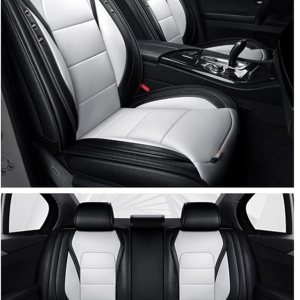 ZEntoy Juego completo de fundas de asiento de automóvil compatibles con Nissan Dualis Juke Kicks Leaf Livina Murano Navara D22 Np300 Qashqai J10 J11 ZEntoy Juego completo de fundas de asiento de automóvil compatibles con Nissan Dualis Juke Kicks Leaf Livina Murano Navara D22 Np300 Qashqai J10 J11