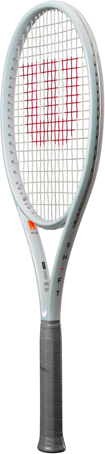 Wilson Shift 99 V1 – Raqueta de tenis de rendimiento sin ataduras, tamaño de agarre 1-4 18 pulgadas