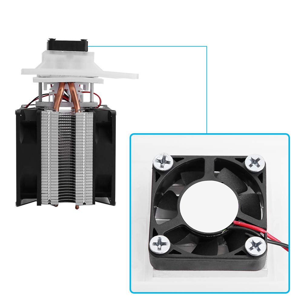 12V Semiconductor Refrigeración Termoeléctrica Peltier Sistema de deshumidificación Enfriador Ventilador Sistema de Enfriamiento Kit