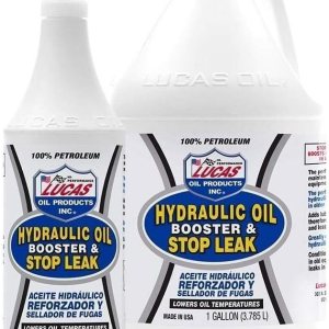 Lucas Oil 10018 – Potenciador de aceite hidráulico y detener fugas, 1 galón (paquete de 4) Lucas Oil 10018 – Potenciador de aceite hidráulico y detener fugas, 1 galón (paquete de 4)