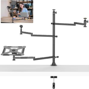 Ulanzi – Brazo de brazo de difusión, VIJIM LS23 Soporte de escritorio para cámara con brazo flexible, soporte de cámara superior, brazo de brazo de Ulanzi – Brazo de brazo de difusión, VIJIM LS23 Soporte de escritorio para cámara con brazo flexible, soporte de cámara superior, brazo de brazo de