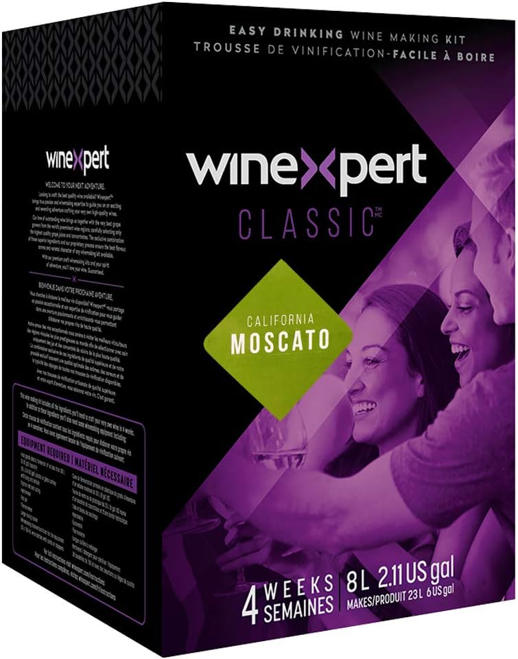 Home Brew Ohio Kit de vino Moscato Premium