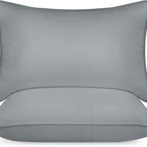 Utopia Bedding Almohadas de cama para dormir (gris), tamaño Queen, juego de 2, almohadas de hotel, almohadas refrescantes para dormir de lado, Utopia Bedding Almohadas de cama para dormir (gris), tamaño Queen, juego de 2, almohadas de hotel, almohadas refrescantes para dormir de lado,