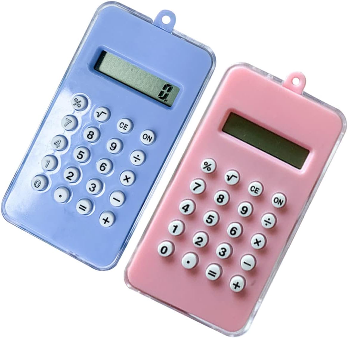 Tofficu Calculadora de bolsas de regalo, 2 unidades, relleno de bolsas de golosinas, rellenos para niños, estudiantes, relleno de computadora para