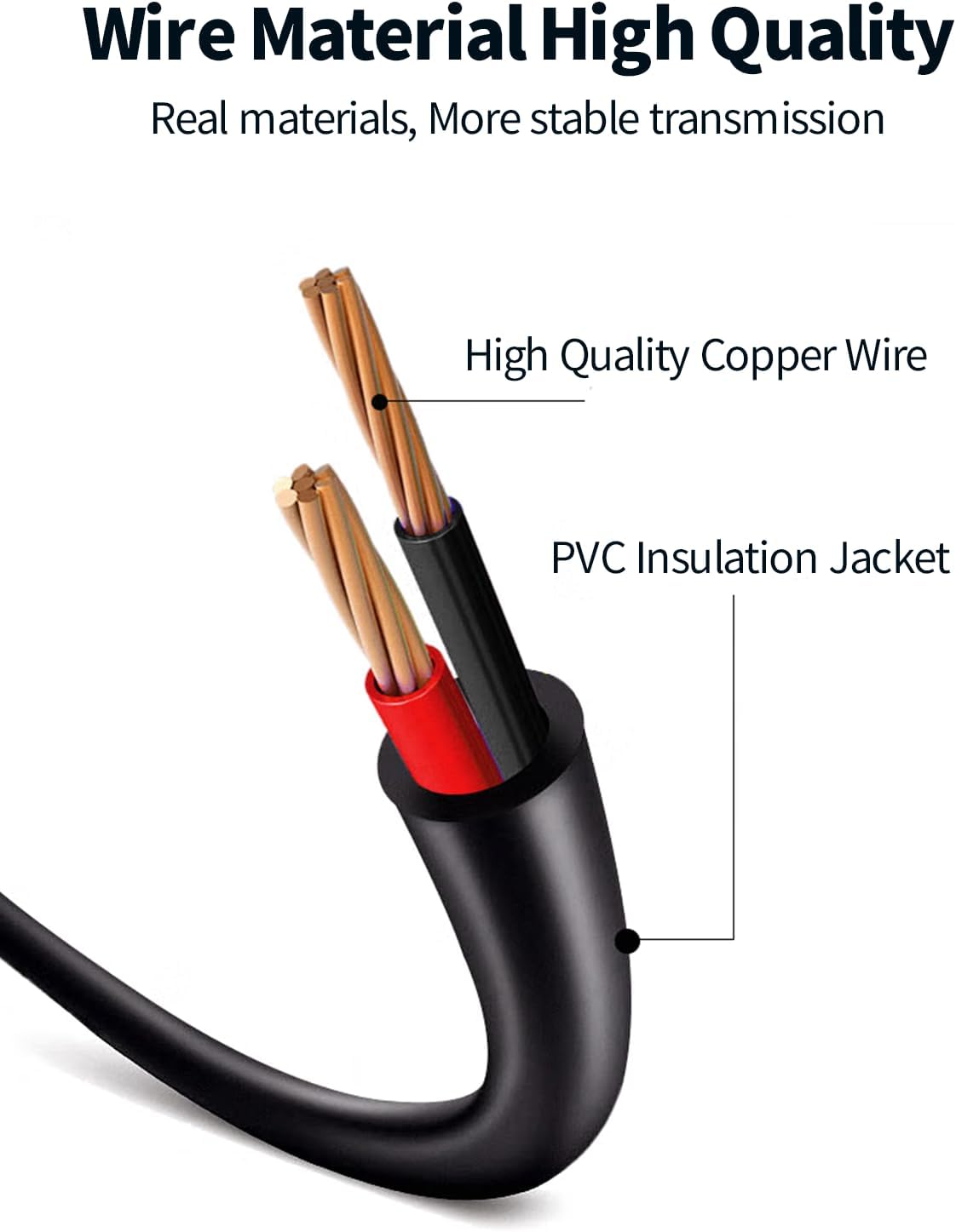 Tonton Paquete de 2 cables de extensión de alimentación de CC de 13.1 ft, 13.12 pies, 0.217 in x 0.083 in, 5521 90 grados, ángulo recto, hembra a