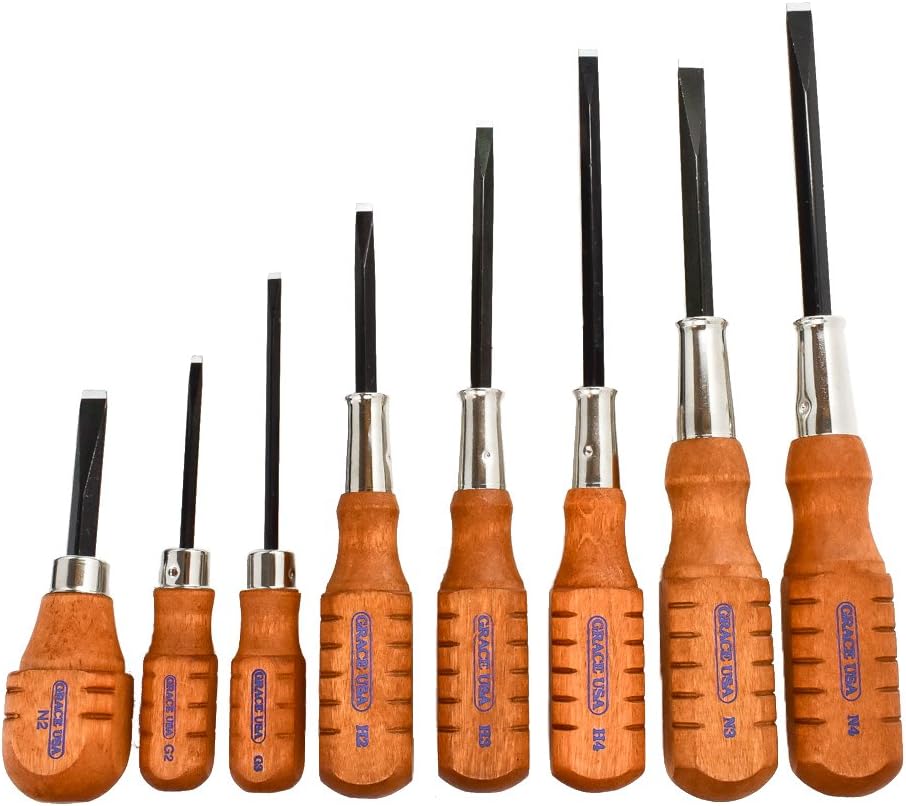 Grace USA – Juego original de desarmadores para mantenimiento de armas – HG8 – Armería – Desarmadores – 8 piezas – Herramientas y accesorios de