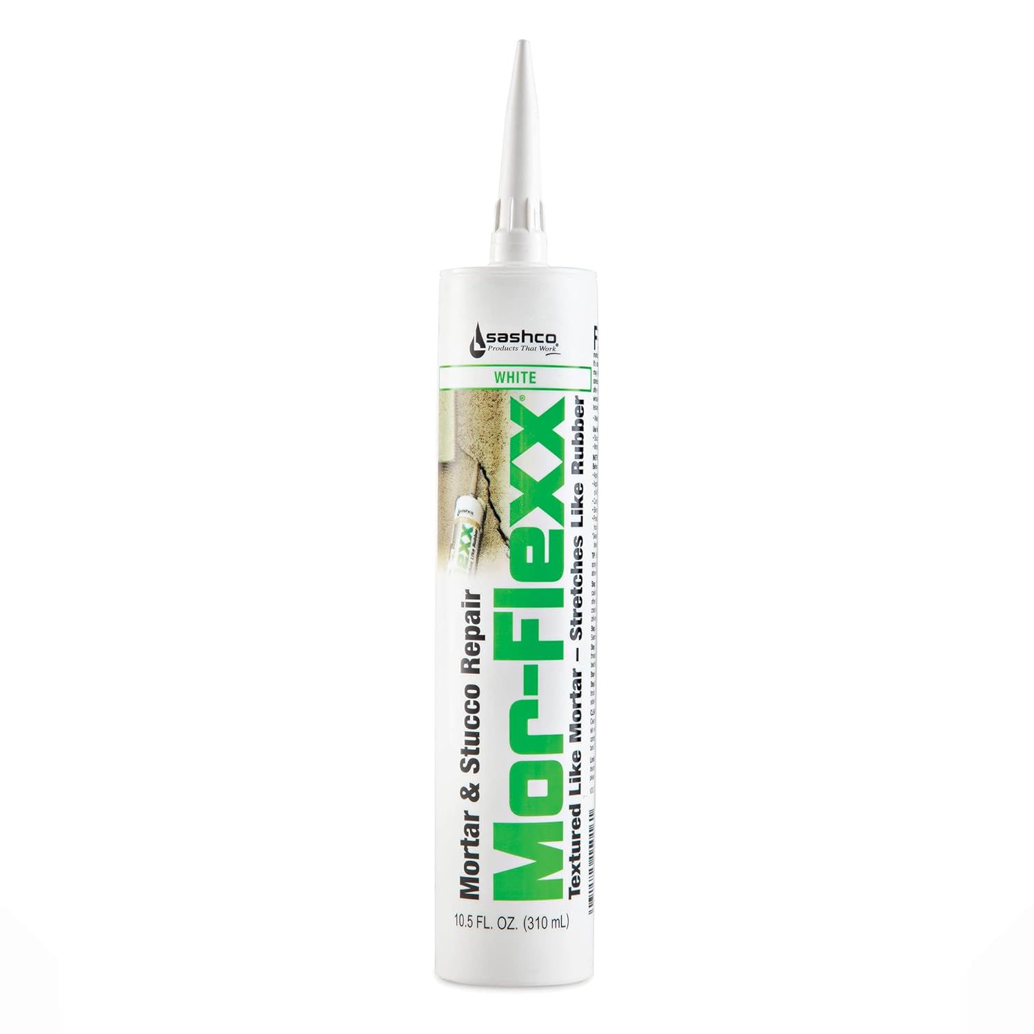 Mor-Flexx – Calafateo texturizado, blanco, 10.5 onzas (paquete de 1)