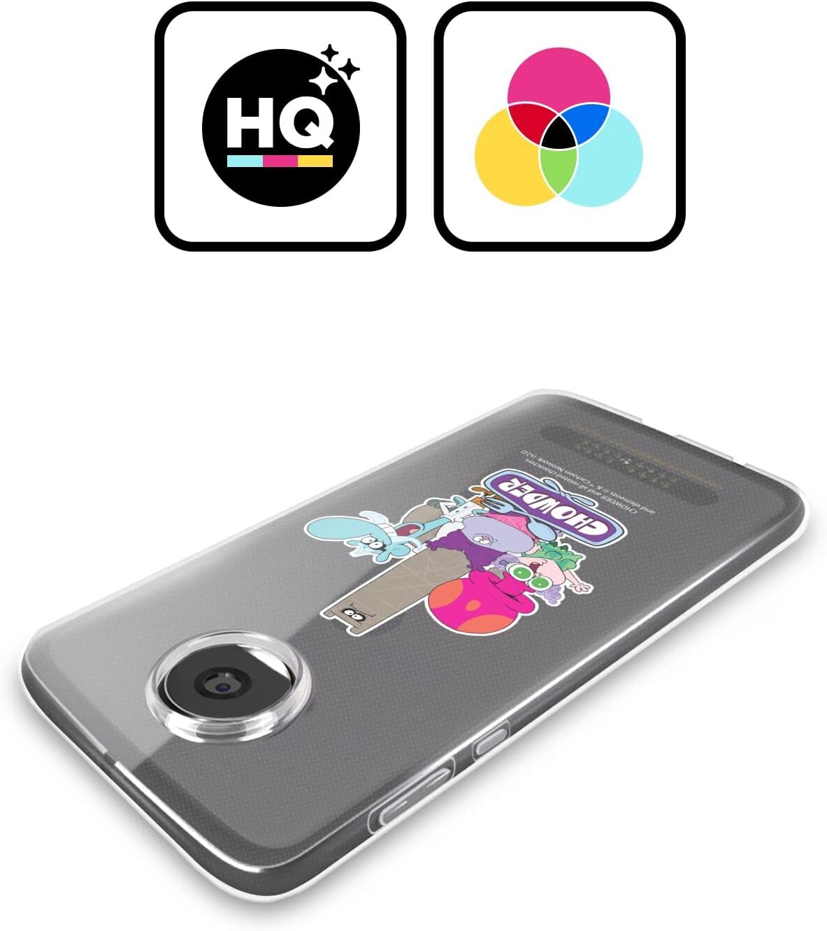 Head Case Designs Officially Licensed Chowder Animated Series Character Art Graphics Soft Gel Case Compatible with Motorola Moto Edge 40