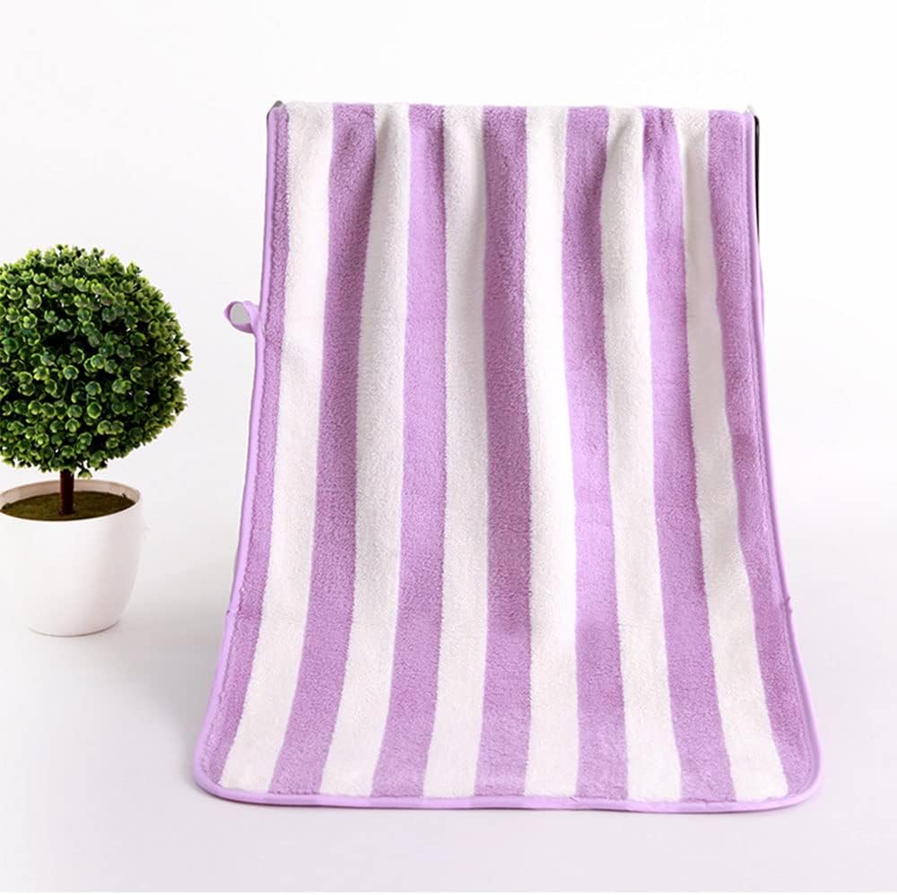 Paquete de 2 toallas de baño de microfibra superabsorbentes, toallas de baño de secado rápido, toallas de mano ultrasuaves para baño, toallas de