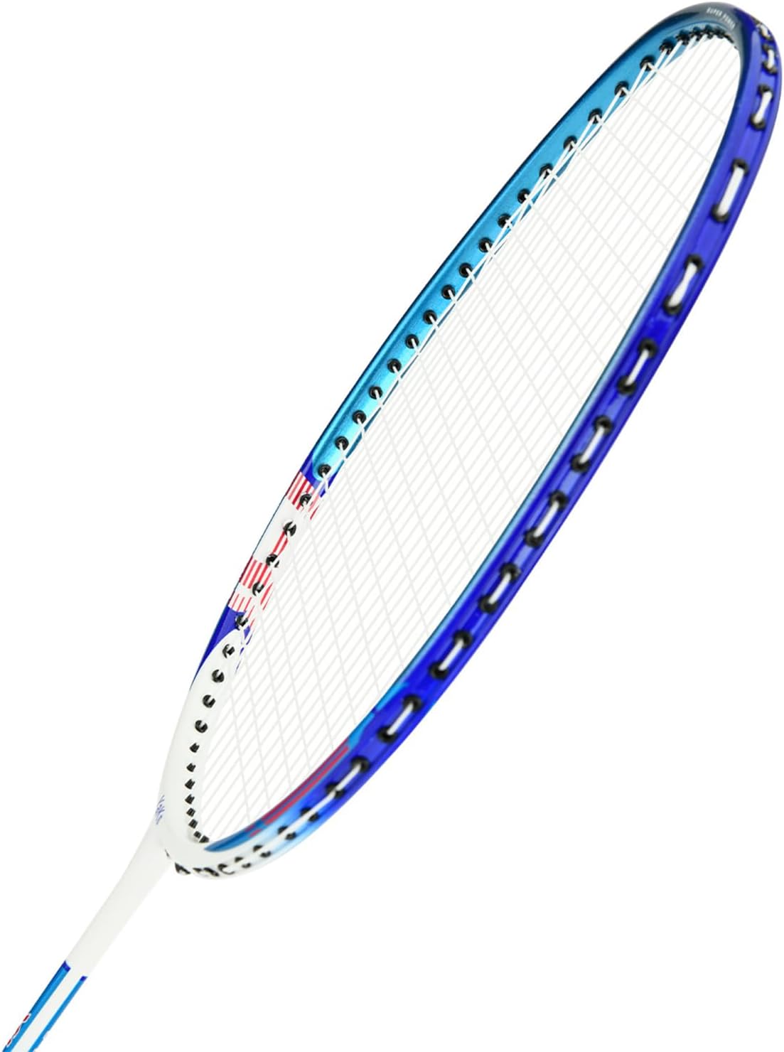 YAKS Juego de raquetas de bádminton de entrenamiento de estudiantes adultos de alta elasticidad profesional de carbono 3U, 2 uds. Tipo duradero