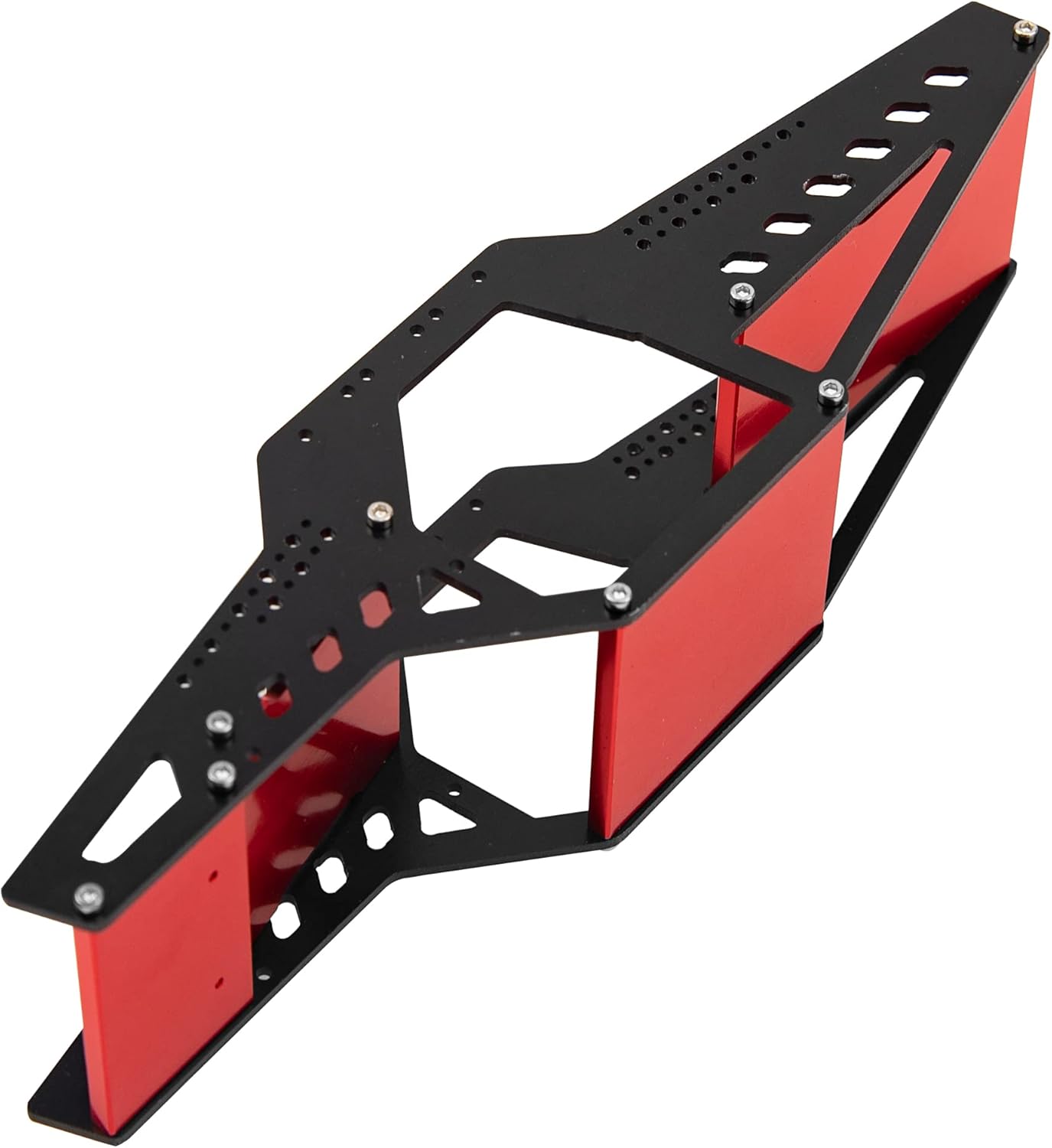 ShareGoo – Kit de marco de aluminio para chasis de rocas compatible con 124 axial SCX24 90081 AXI0001 AXI0001 AXI0002 AXI0005 AXI0006 RC Crawler